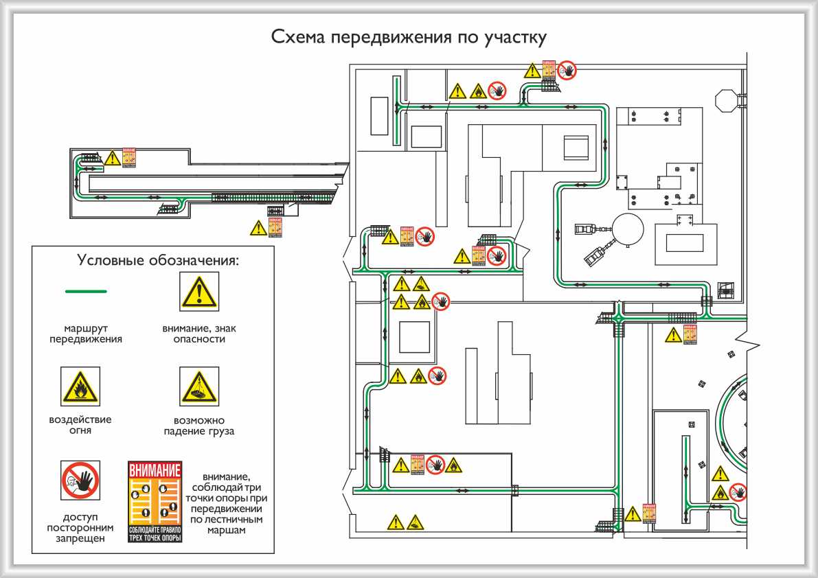 Карта схема объекта